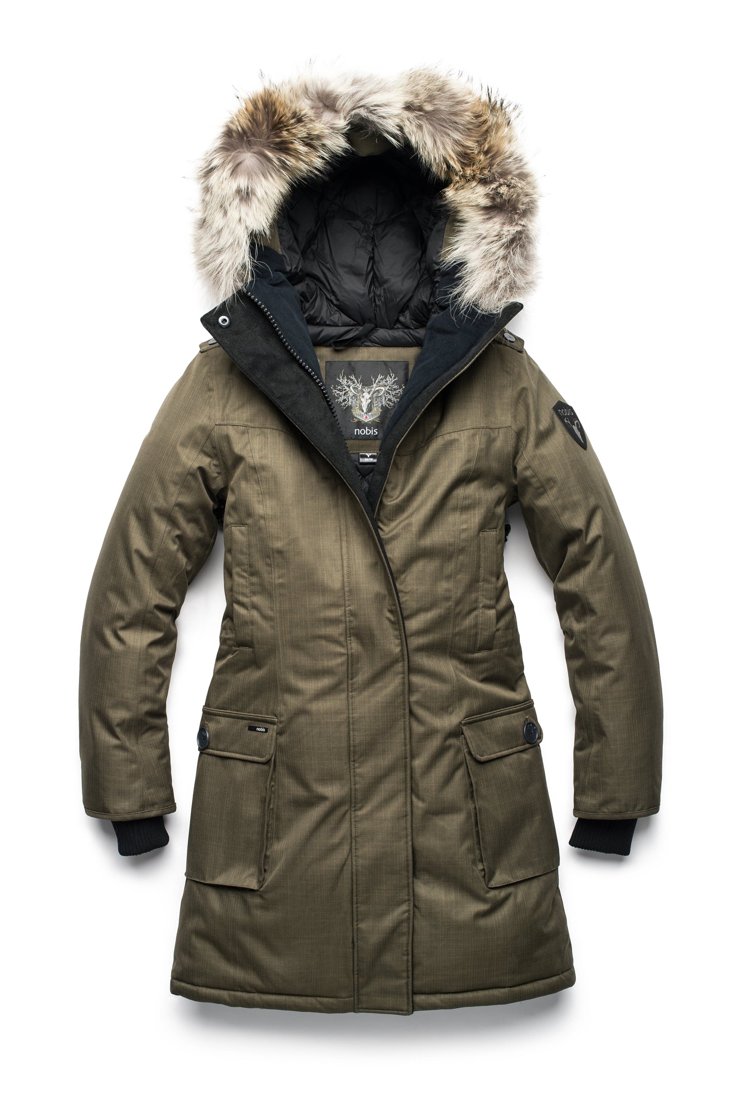 Parka Abby mi-cuisse pour femme