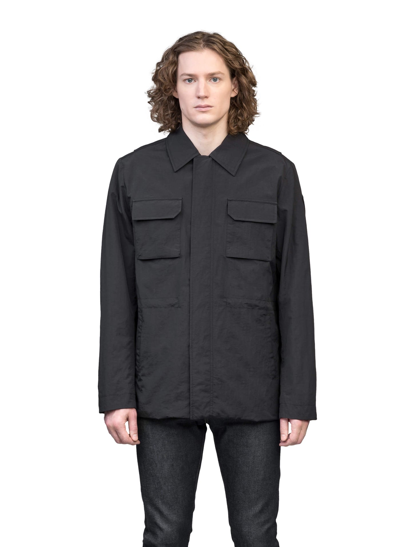 Tien Men's Field Jacket in Black