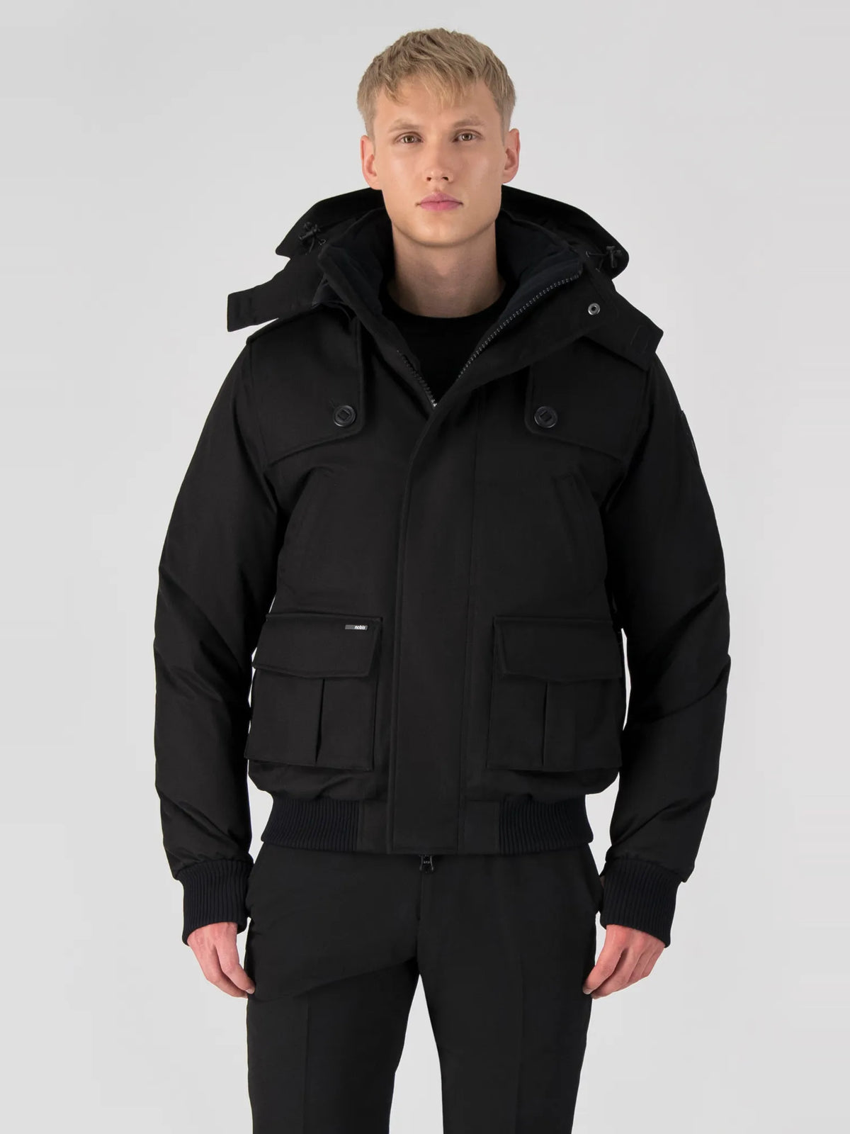 Cartel Men's Bomber Jacket - Black