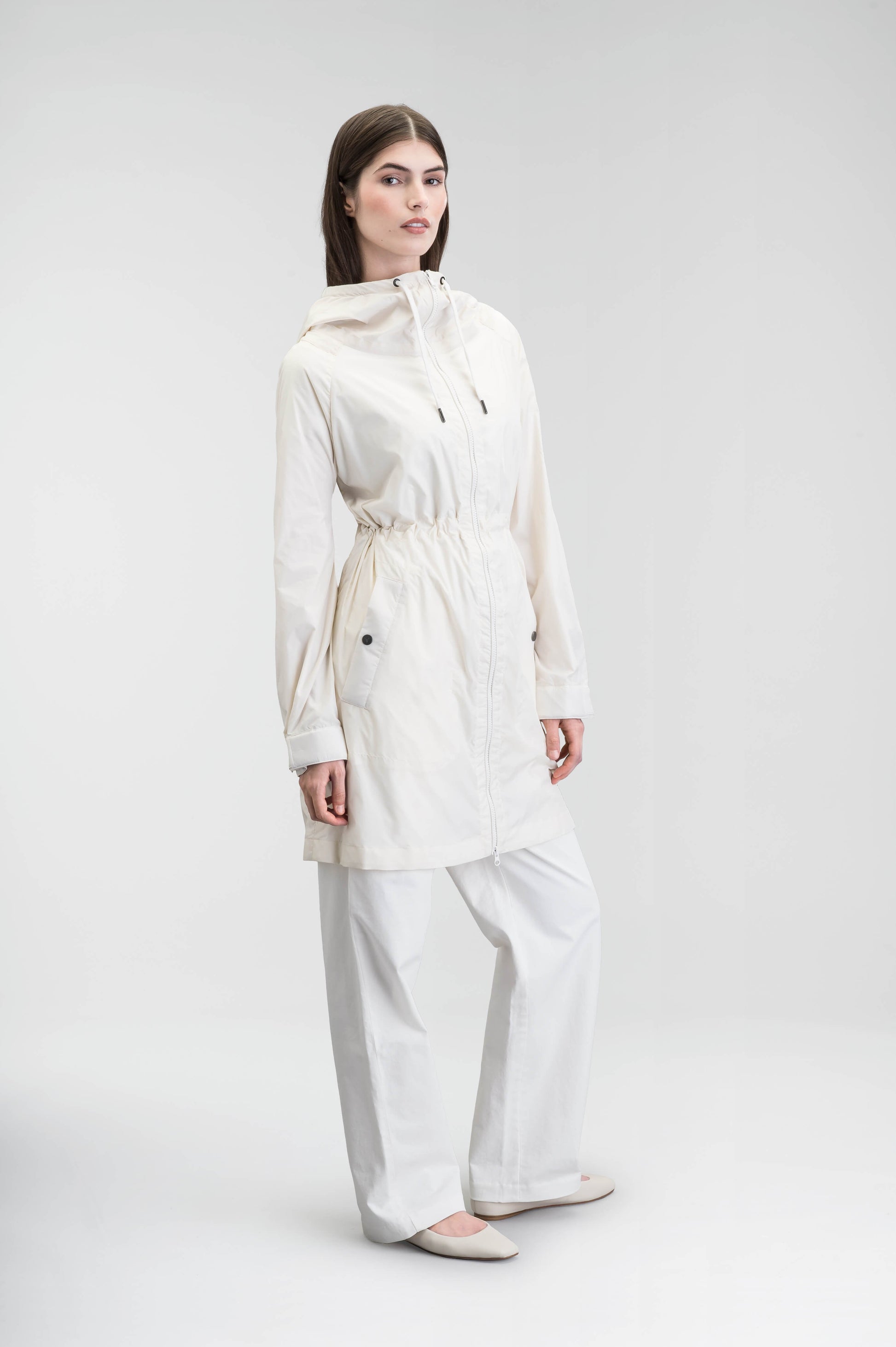 Florence Women's Windbreaker, in Chalk