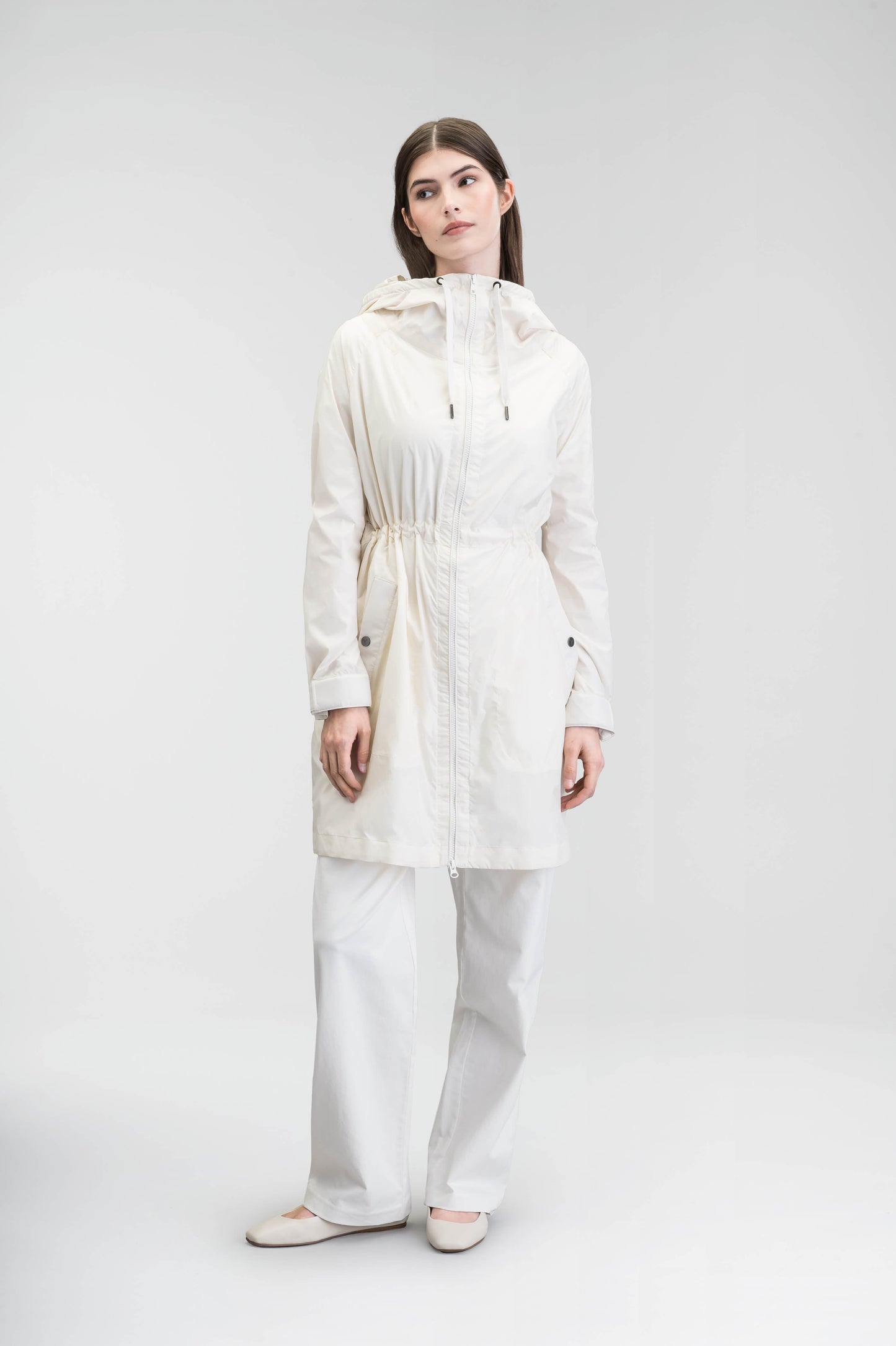 Florence Women's Windbreaker, in Chalk