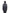 Unisex thigh length hooded anorak with vertical zipper along collar, side zippers along torso, and centre zipper pouch with a reflective flap, in Steel Grey/Black