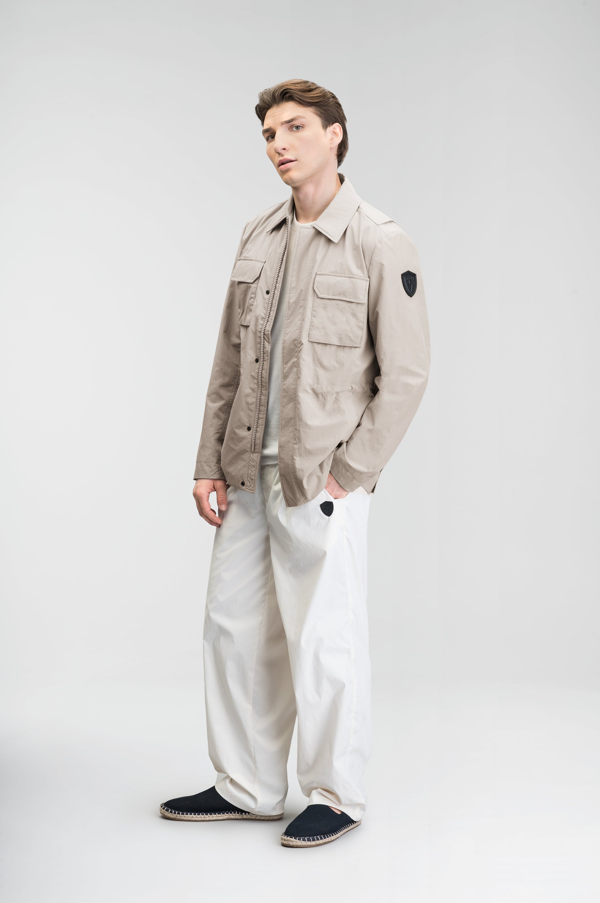 Tien Men's Field Jacket in Khaki