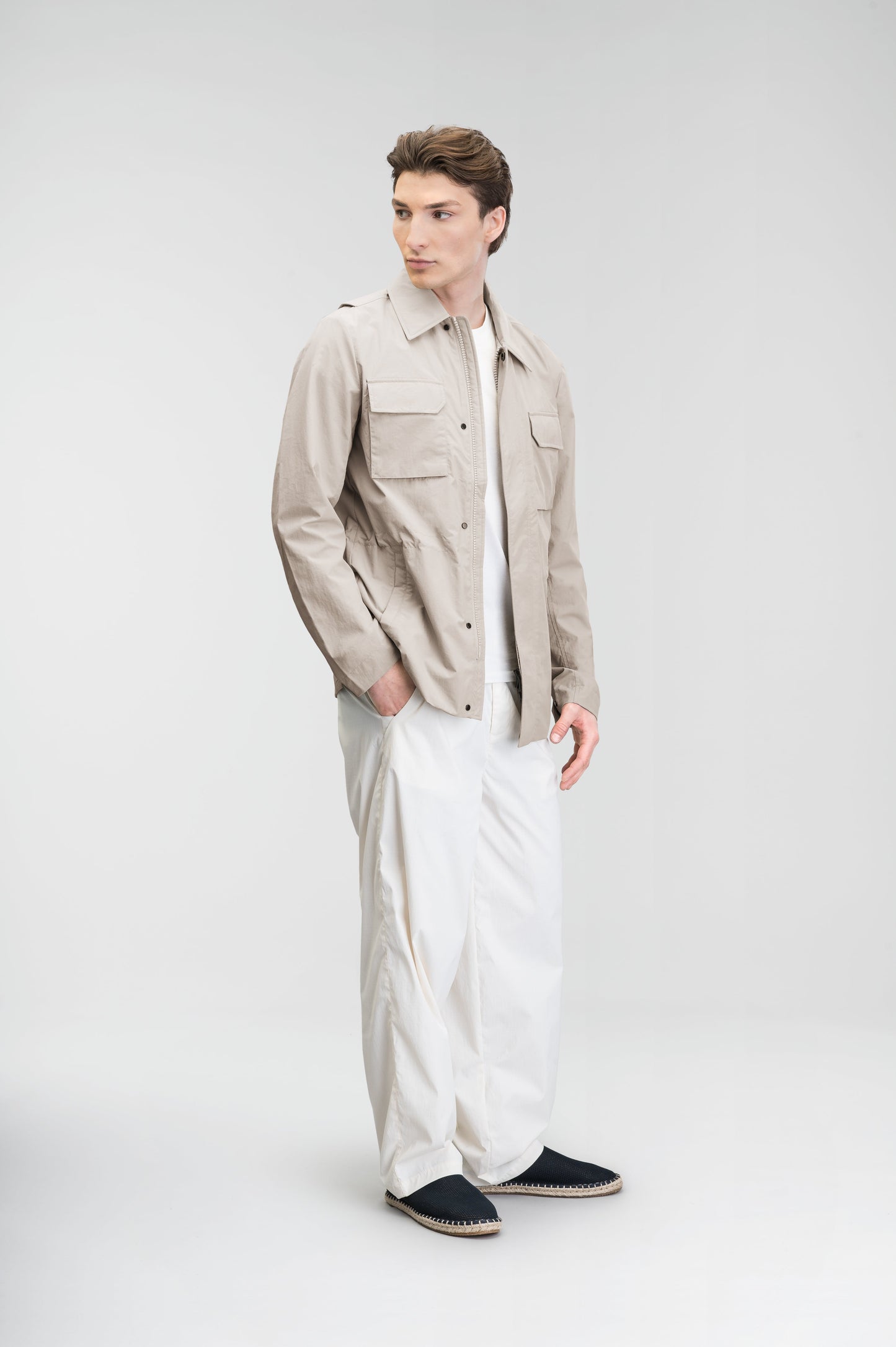 Tien Men's Field Jacket in Khaki