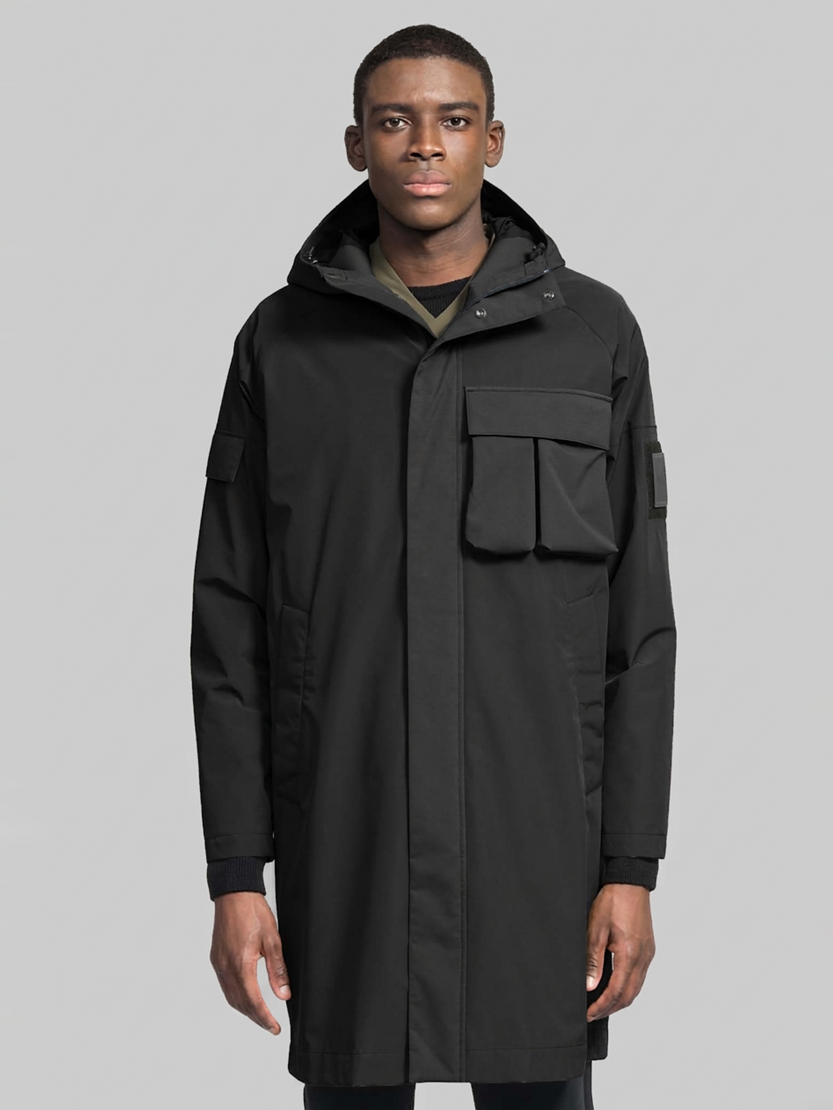 Wylder Men's Performance Rain Jacket - Black