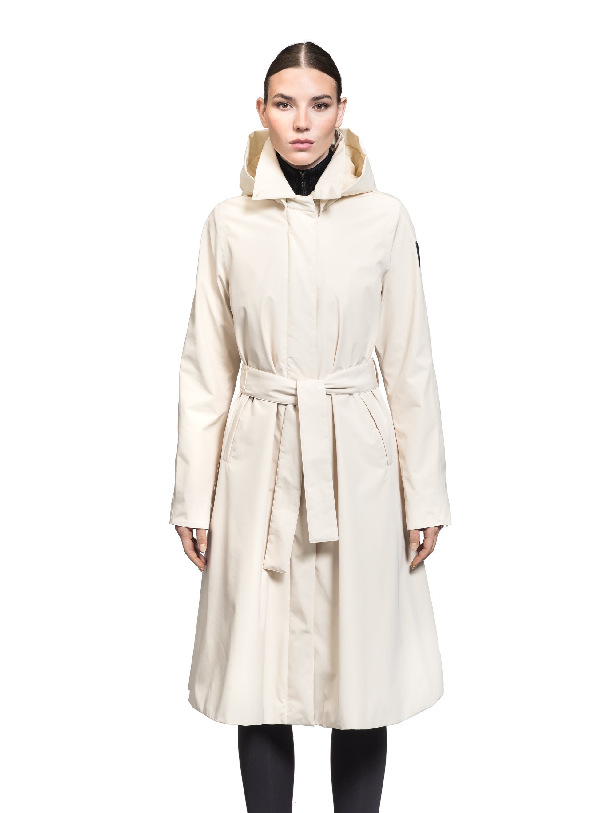 Hooded trench coat canada best sale