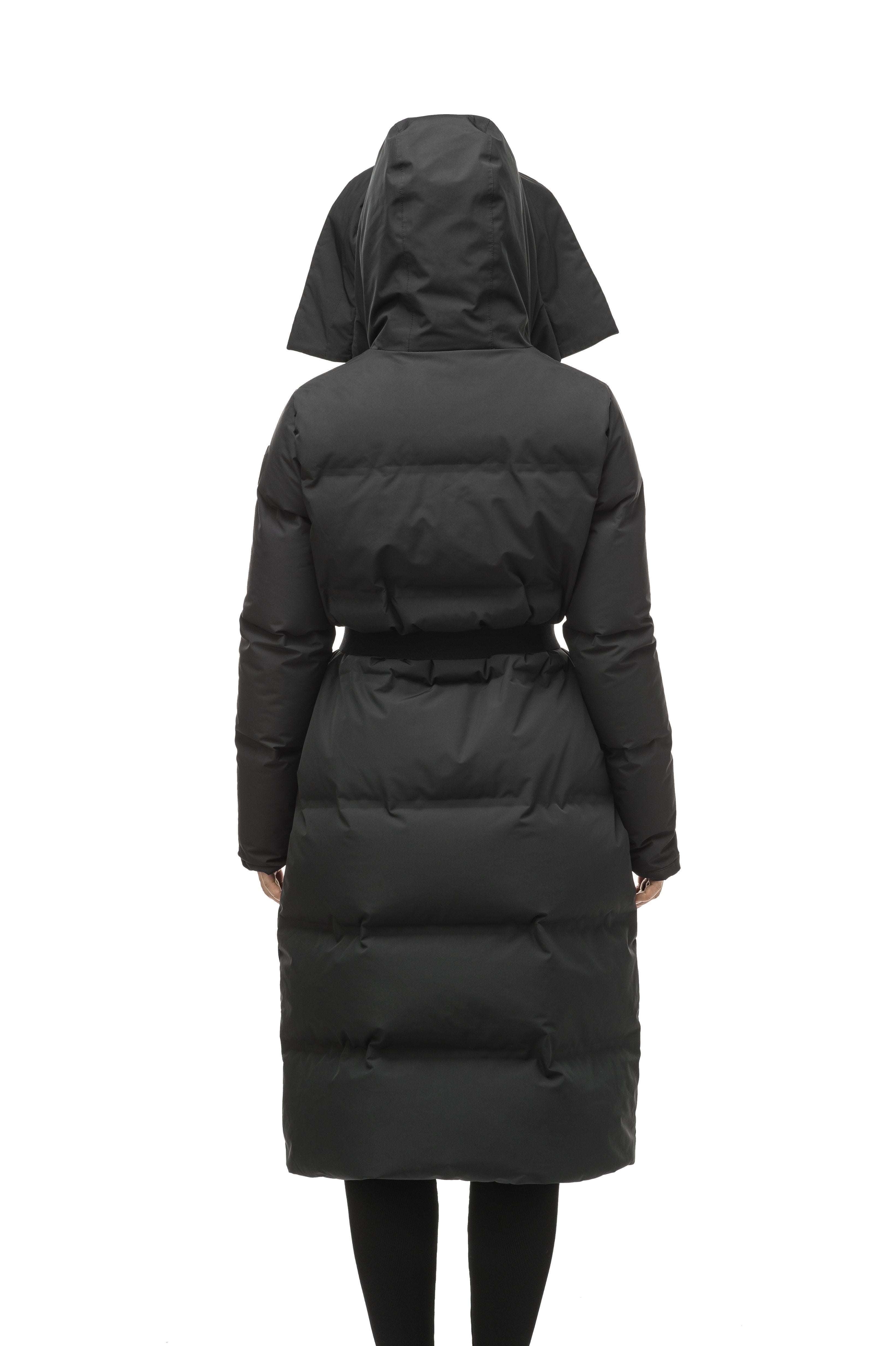 Ankle length hot sale quilted coat