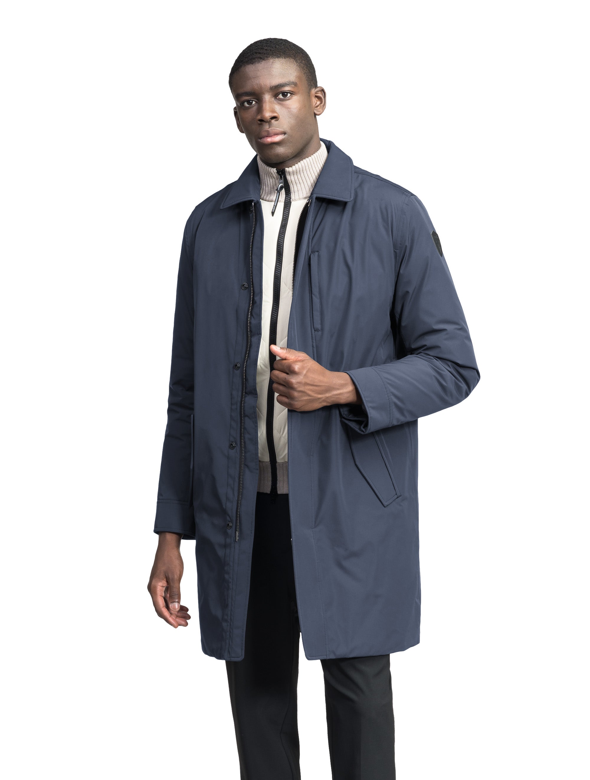 Formal coat with on sale hood