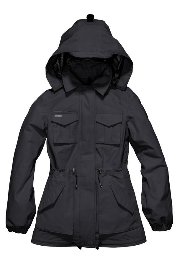 Hooded shirt outlet jacket womens