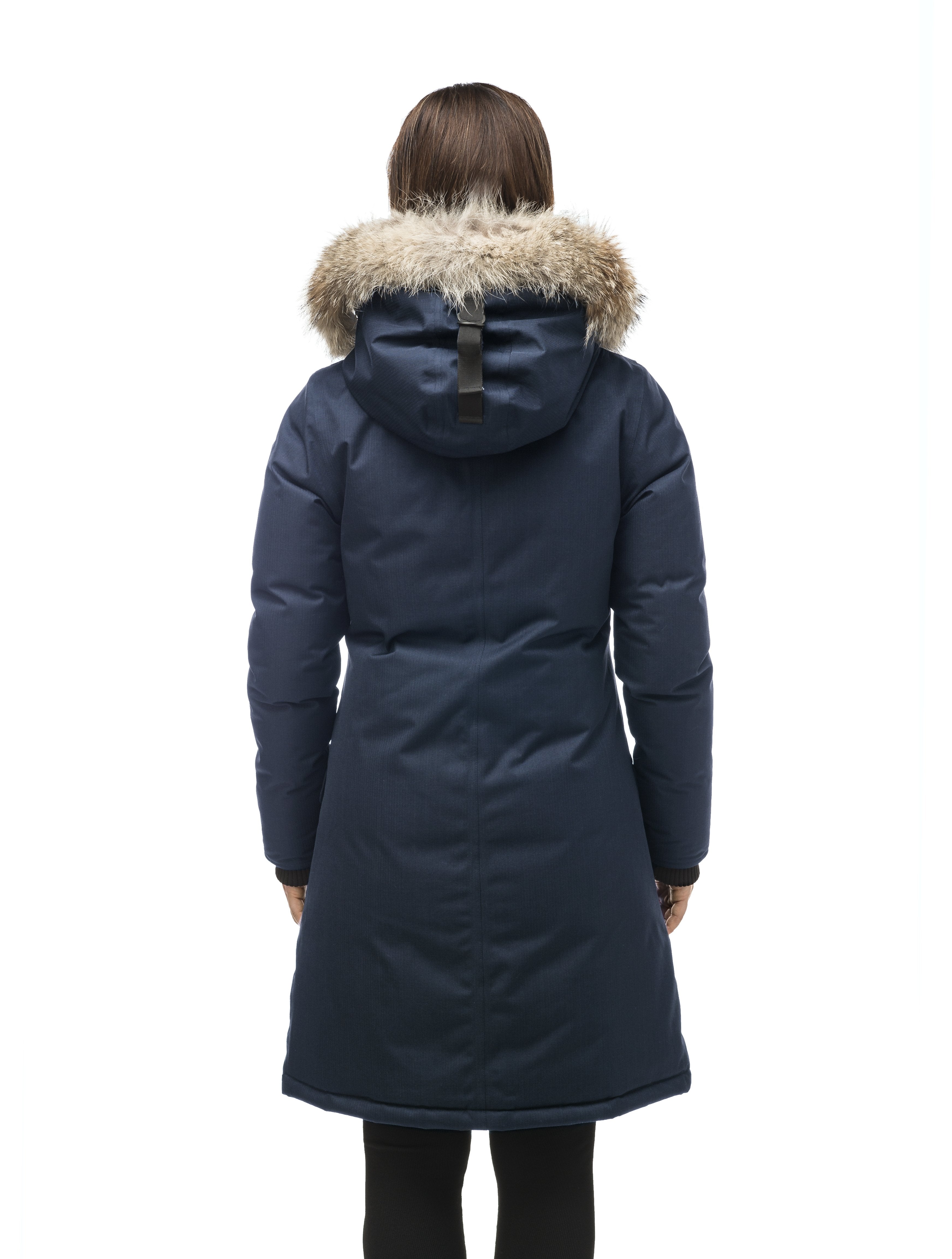 Blue parka womens best sale