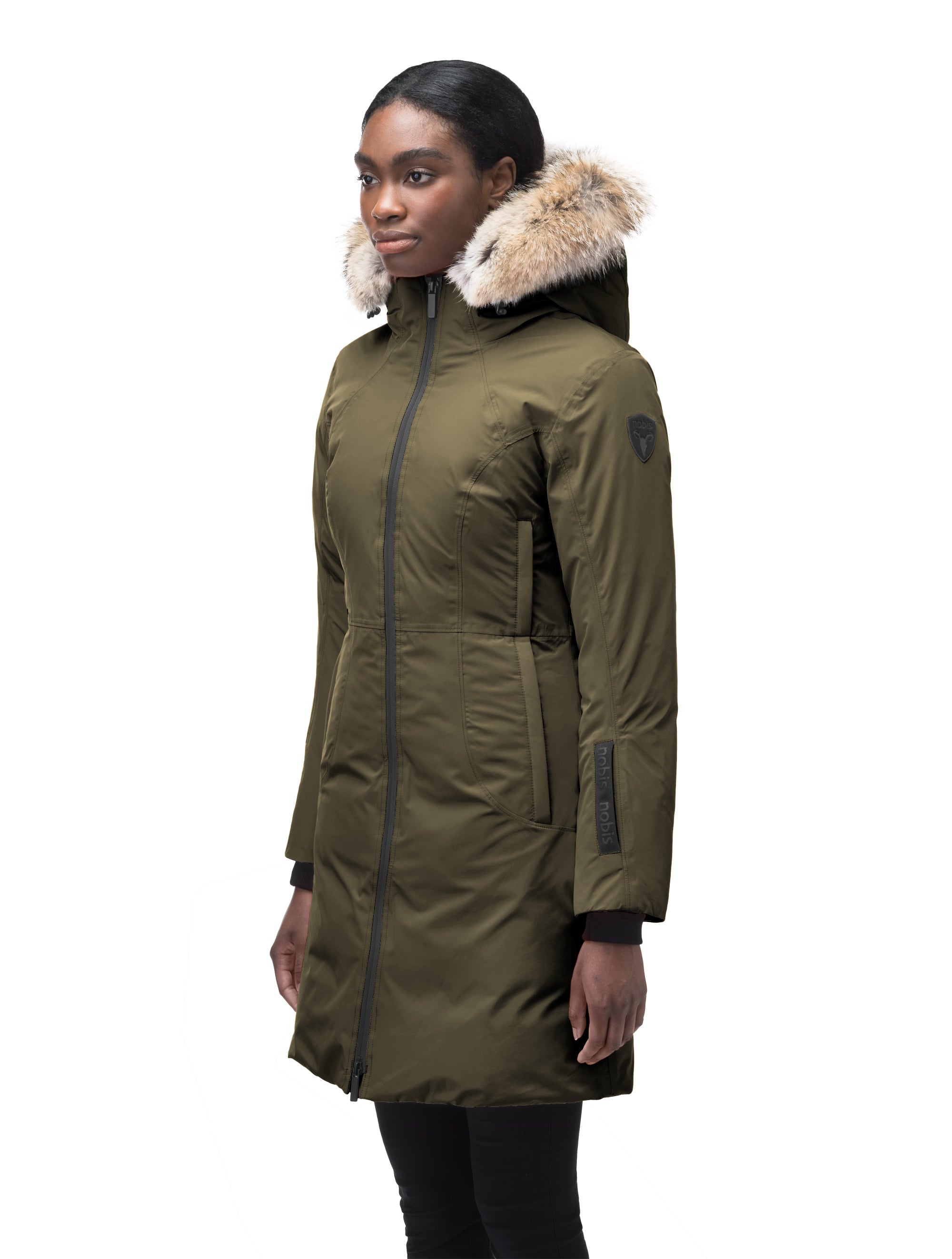 Coyote trim shop parka