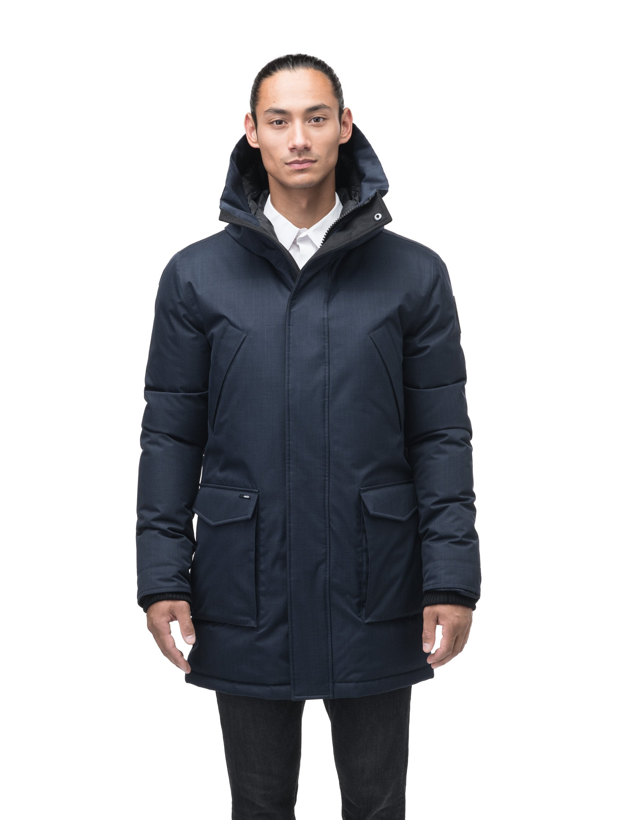 Parka mi outlet long homme