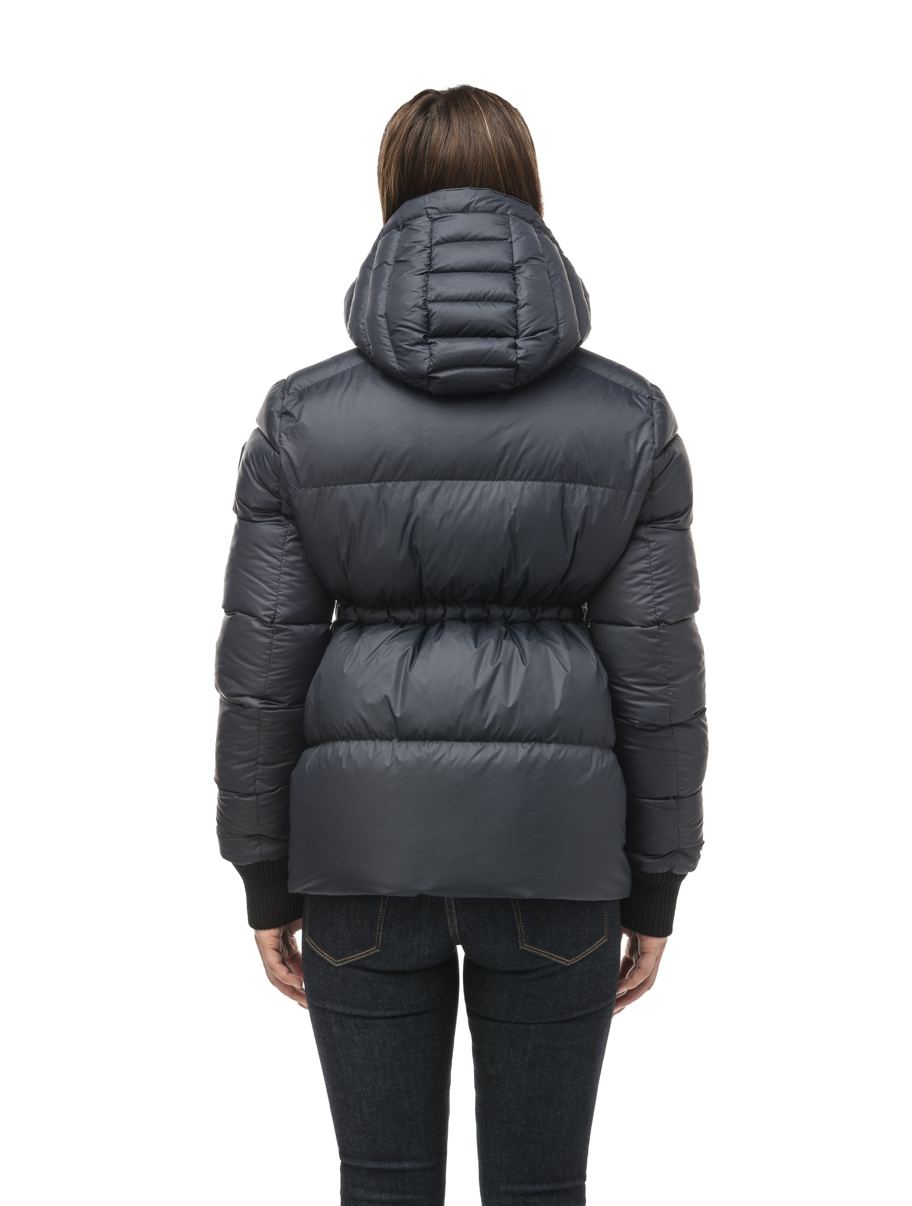 Navy ladies 2024 puffer jacket